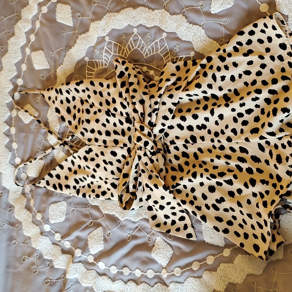 NWT Forever 21 Cheetah Romper